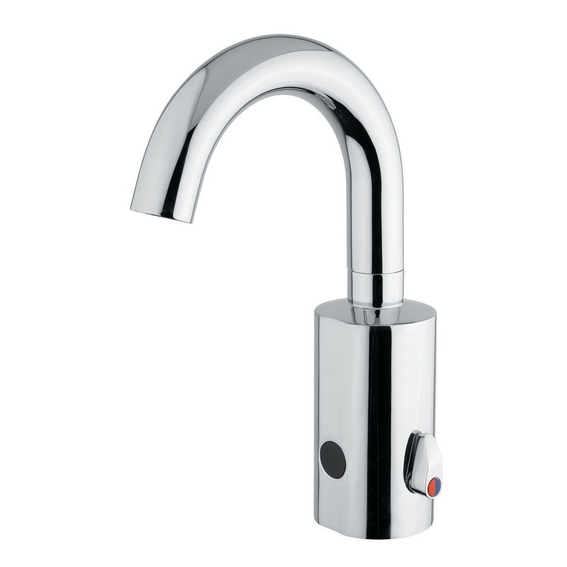 Curve basin mixer with photocell and side lever - Idral Curve basin mixer with photocell and side lever - Idral