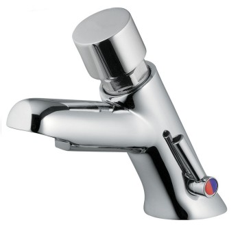 Idral MODERN 08512 chrome timed basin mixer