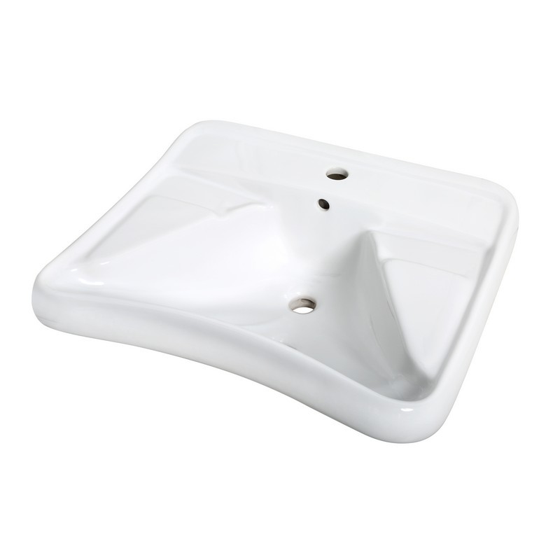 EASY series ergonomic ceramic basin with overflow EASY series ergonomic ceramic basin with overflow