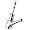 CLASSIC timed basin tap with anti-vandalism lever