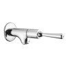 Grifo temporizado colección CLASSIC de pared para lavabo, con palanca no desatornillable
