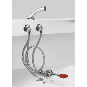 Idral KFL70/26 installation kit with single-lever mixer