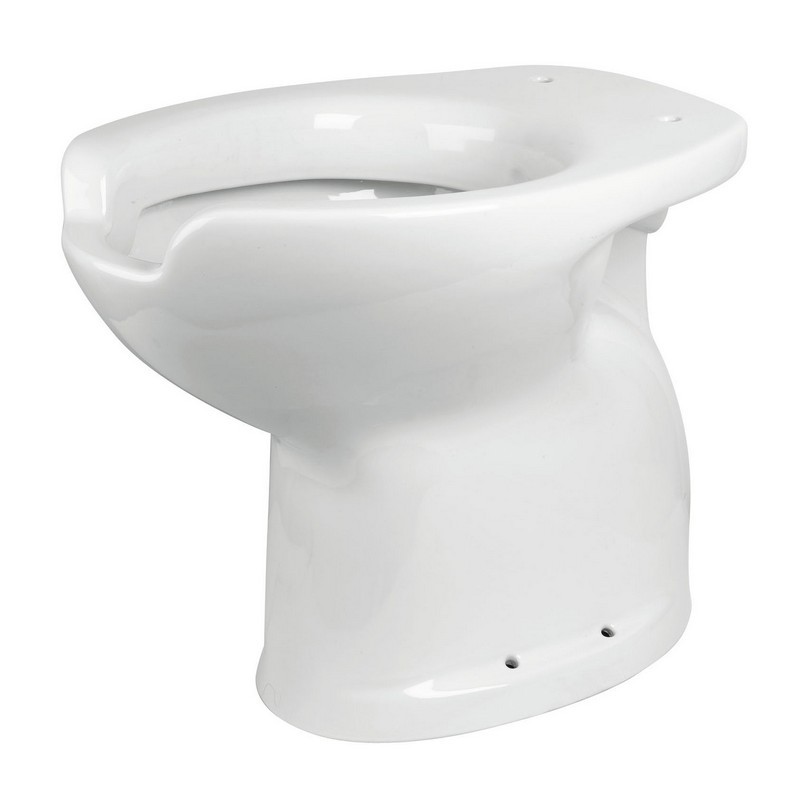 EASY series ceramic WC H 49 cm with front opening and floor drain