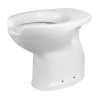 EASY ceramic toilet bowl H 49 cm, with front opening and floor drain