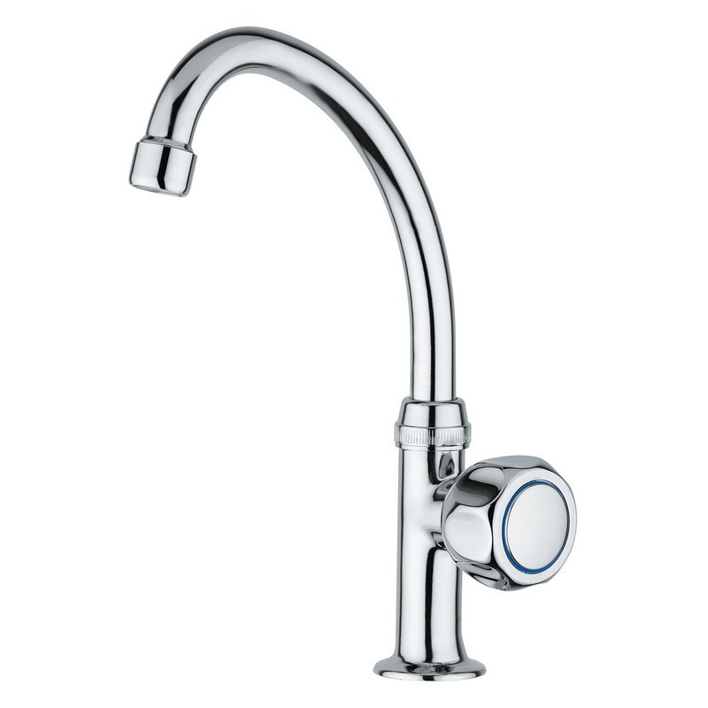 Column basin tap 1/2″ with swinging spout