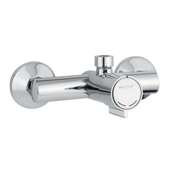 MINIMAL wall-mounted timed shower mixer - Idral 08532F