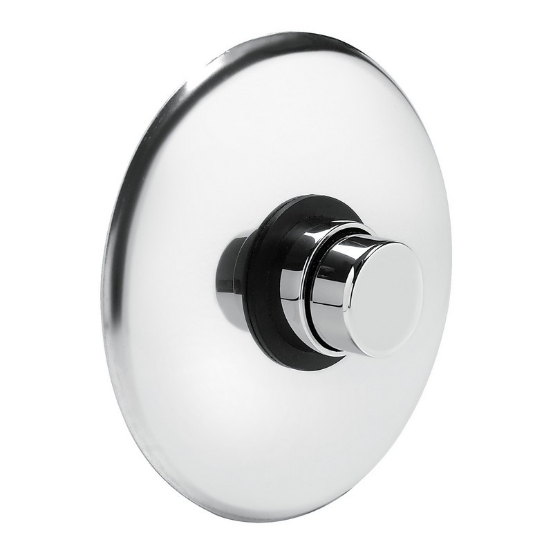 Grifo temporizado colección MODERN fijación empotrada de pared para ducha con pulsador