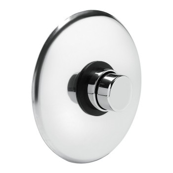 Grifo temporizado colección MODERN fijación empotrada de pared para ducha con pulsador anti-bloqueo  temporización modificable
