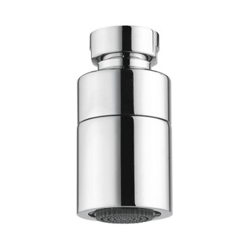 Cylindrical anti-limescale swivel overhead shower 8 l/min - Idral