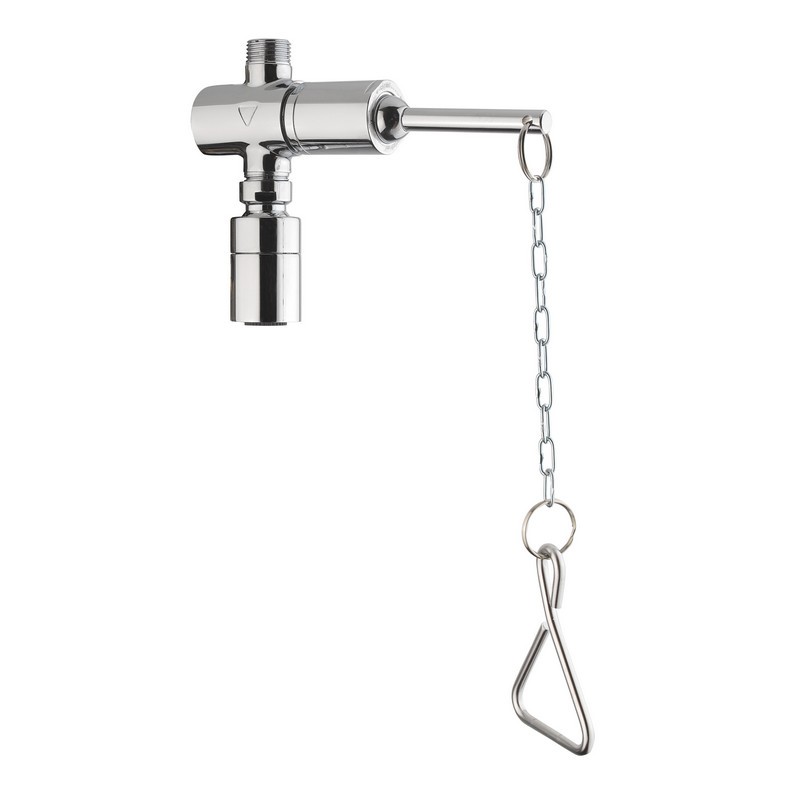 Timed shower tap with chain and overhead shower - Idral Timed shower tap with chain and overhead shower - Idral