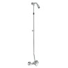 Timed shower mixer kit with overhead shower - Idral KSA32/31