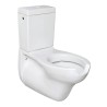 EASY ceramic wall-hung monobloc toilet 75 cm, with front opening
