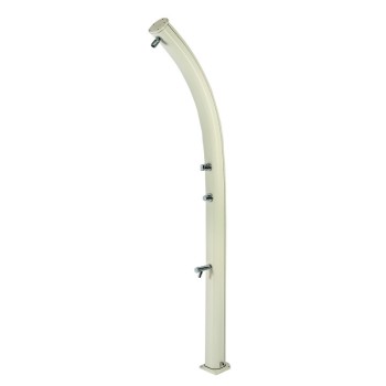 Aluminium timed shower column with footwash Idral 09270