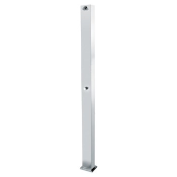 Outdoor stainless steel 316 shower column with timed tap