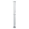 Stainless steel outdoor shower column 4 timer-controlled positions