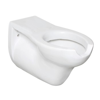 EASY series wall-hung ceramic toilet 75 cm, with front opening