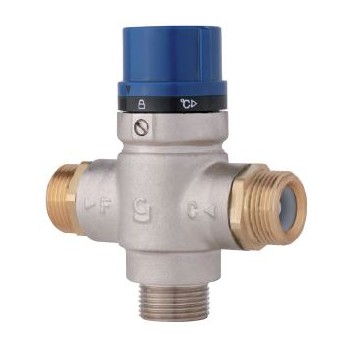 Idral thermostatic mixer 09028.1 - Chrome plated brass
