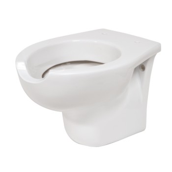 EASY ceramic wall-hung toilet bowl 54 cm, with front opening