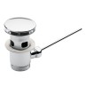 Automatic pop-up drain 1“1/4 With overflow