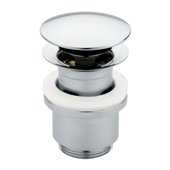 Drain 1"1/4 with overflow and click closure - Idral 0419