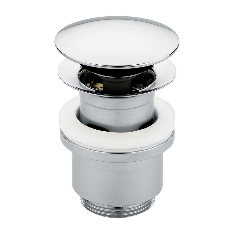 Drain 1"1/4 with overflow and click closure - Idral 0419 Drain 1"1/4 with overflow and click closure - Idral 0419