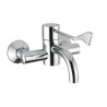 Wall-mounted progressive thermostatic mixer with clinical lever - Idral