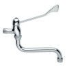 Wall-mounted washbasin tap with clinical lever Idral 02010/DC