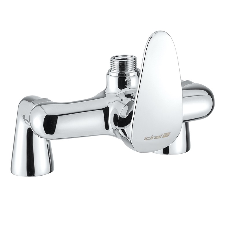 Miscelatore monocomando biforo Idral 09485 in ottone cromato