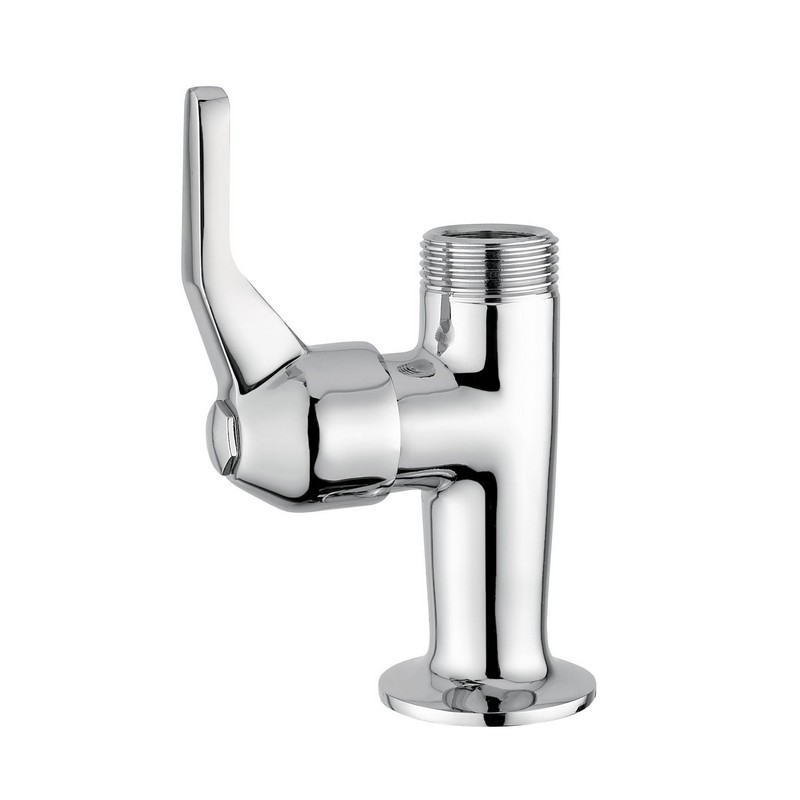 Sink tap with ceramic disc headvalve and lever. 3/4“ male outlet