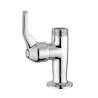 Sink tap with ceramic disc headvalve and lever. 3/4“ male outlet