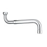 Telescopic swivel spout 200-300 mm brass - Idral