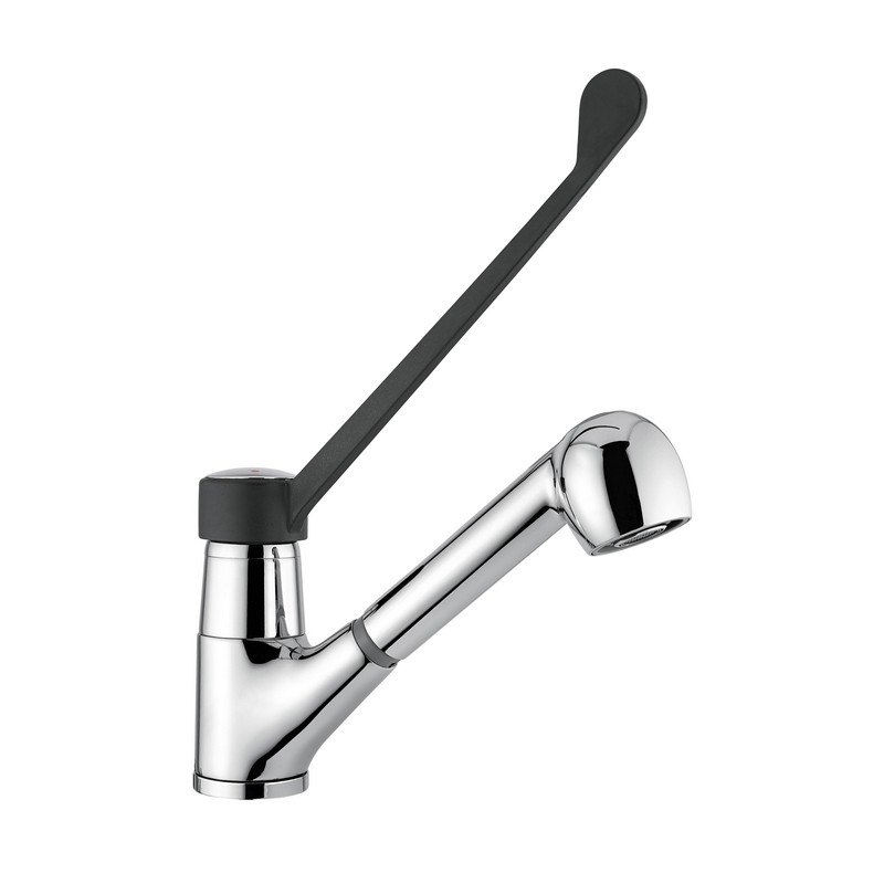 Single lever mixer with pull-out spray Idral 09497 Single lever mixer with pull-out spray Idral 09497
