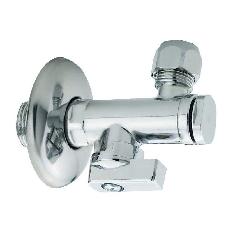 Rubinetto Sottolavabo a Sfera Idral 0188 | Ottone Cromato