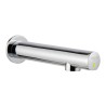 Soap dispenser with infra-red sensor operated and powered by mains 230V.