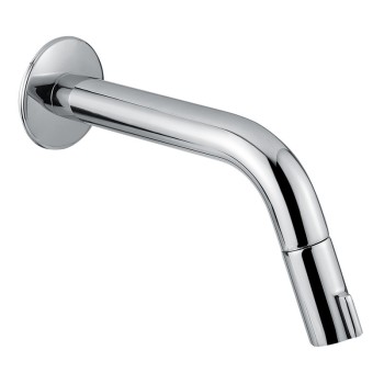 Minimal wall-mounted basin tap