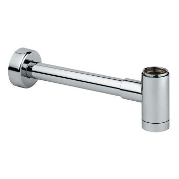 Telescopic chromed luxury siphon 1"1/4 for bidet