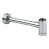 Sifón telescópico  para bidet 1“1/4 lujo cromado