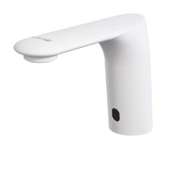 Electronic basin tap, operated by infrared sensor, powered by batteries, serie OTTO