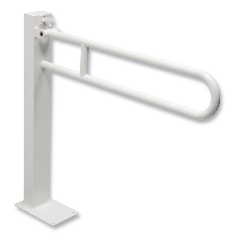 Folding support bar on EASY painted column, various sizes Folding support bar on EASY painted column, various sizes