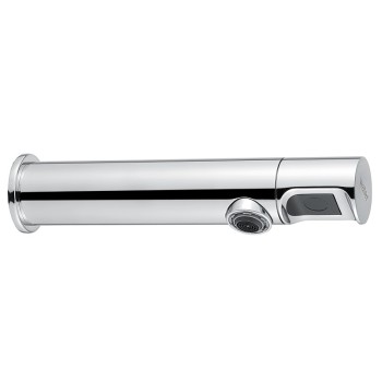 Electronic wall-mounted tap, infra-red sensor and mains power supply 230V