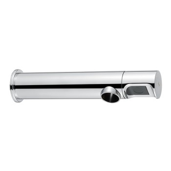 Electronic wall-mounted towel, with infra-red sensor and mains power supply 230V