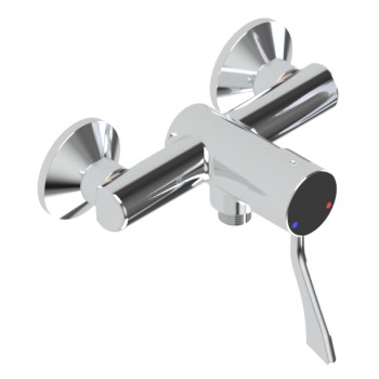 Progressive Thermostatic Shower Mixer with Clinical Lever