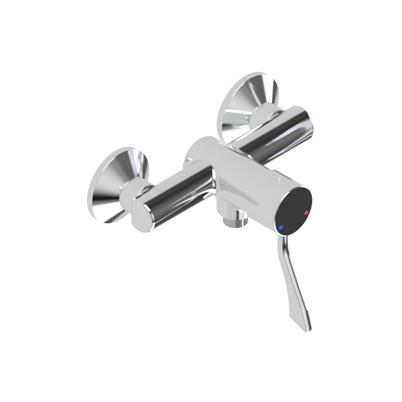 Progressive Thermostatic Shower Mixer with Clinical Lever Progressive Thermostatic Shower Mixer with Clinical Lever