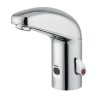 ONE series electronic basin mixer with infrared sensor. 230V mains supply