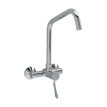 Thermostatic Wall-mounted Washbasin Mixer with Clinical Lever | Idral