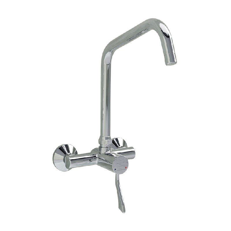 Thermostatic Wall-mounted Washbasin Mixer with Clinical Lever | Idral Thermostatic Wall-mounted Washbasin Mixer with Clinical Lever | Idral