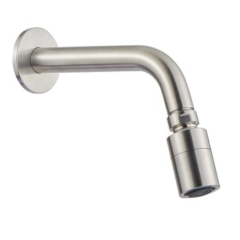 Vandalproof Shower Arm INOX 316L - Swivel Shower Head