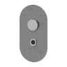 700 series concealed wall mounted WC electronic flush valve and manual press button, 230V mains supply