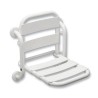 EASY folding shower seat with backrest Idral - Mod. 12008V