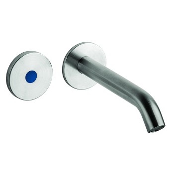 AISI 316L concealed wall mounted electronic tap for basin with spout